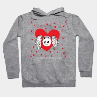 a cute and lovely girl Hoodie